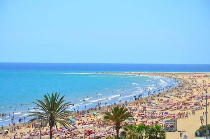 Bungalow Playa Del Ingles Santa Fe 56 Luaran gambar